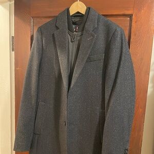 Ted Baker Cambear Wool Overcoat Size 2